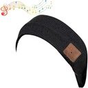 BGJOY Music Headband Sleep Headphones Sweatband with Wireless Headphone Headset Speaker Mic Handsfree Music Call Sport Headbands Earphones Headsets for Workout Running Yoga Sleeping