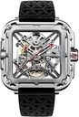 Ciga Design Mechanical Watch X Series - X011-SISI-W25BK (Gorilla Silver)