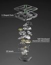 Ciga Design Mechanical Watch X Series - X011-SISI-W25BK (Gorilla Silver)