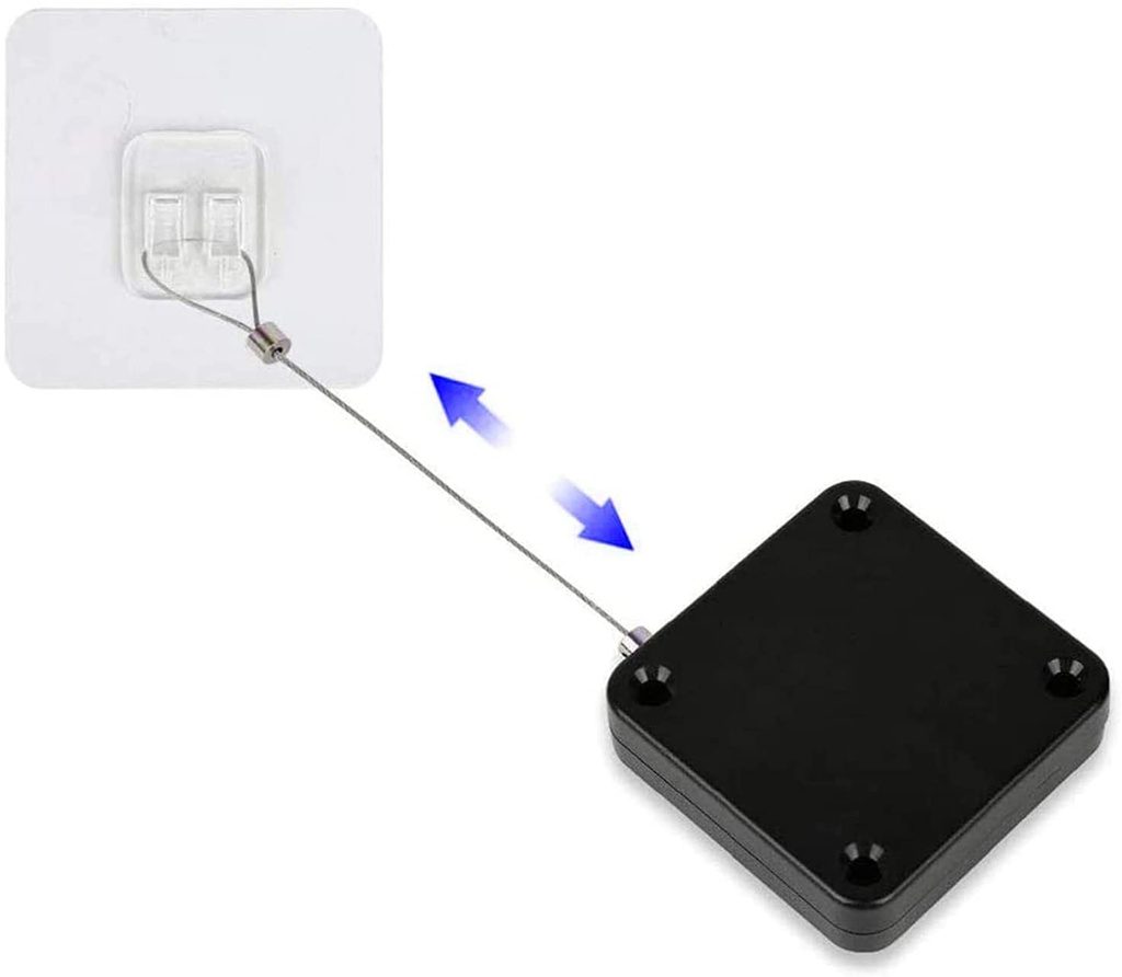Door Closer, Anself Automatic Sensor Door Closer,Drawstring Closer Door Residential for All Doors