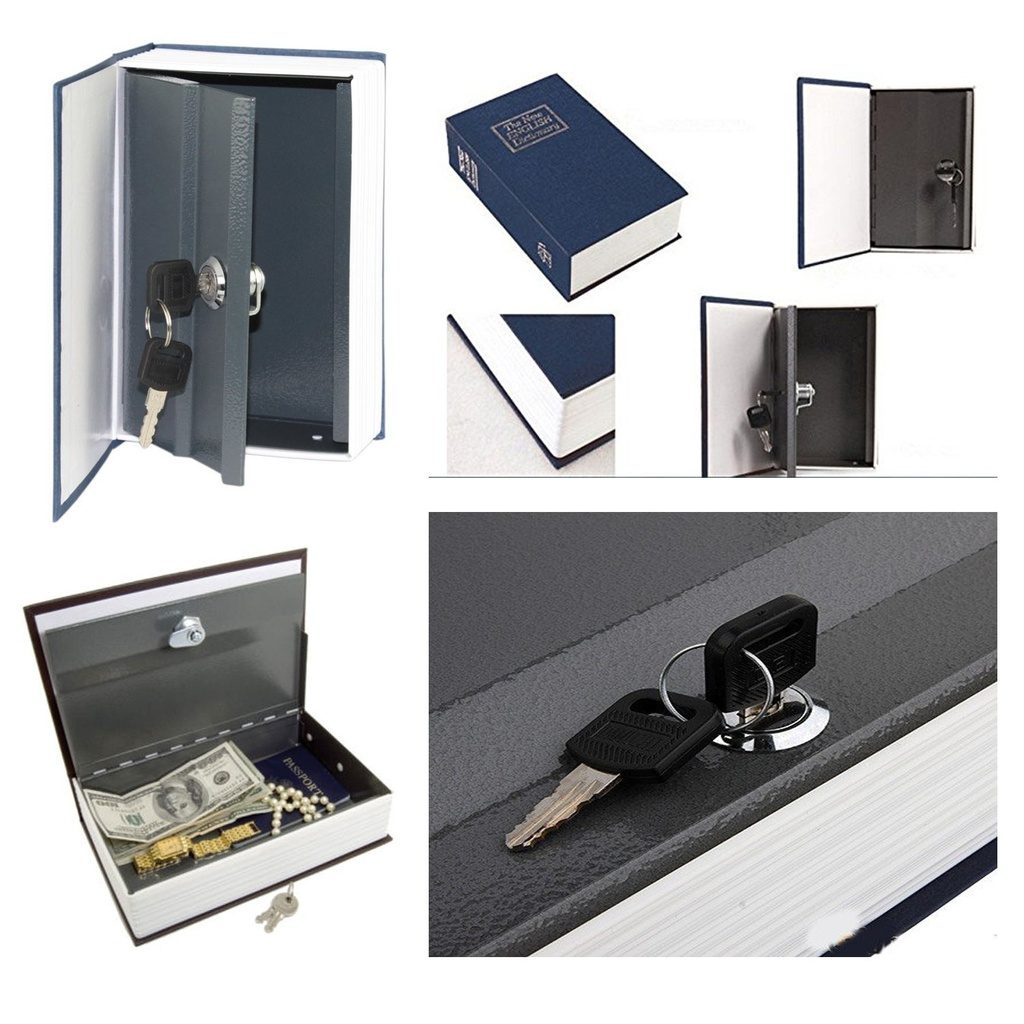 The new English Dictinary " Book Safe " With Key Lock