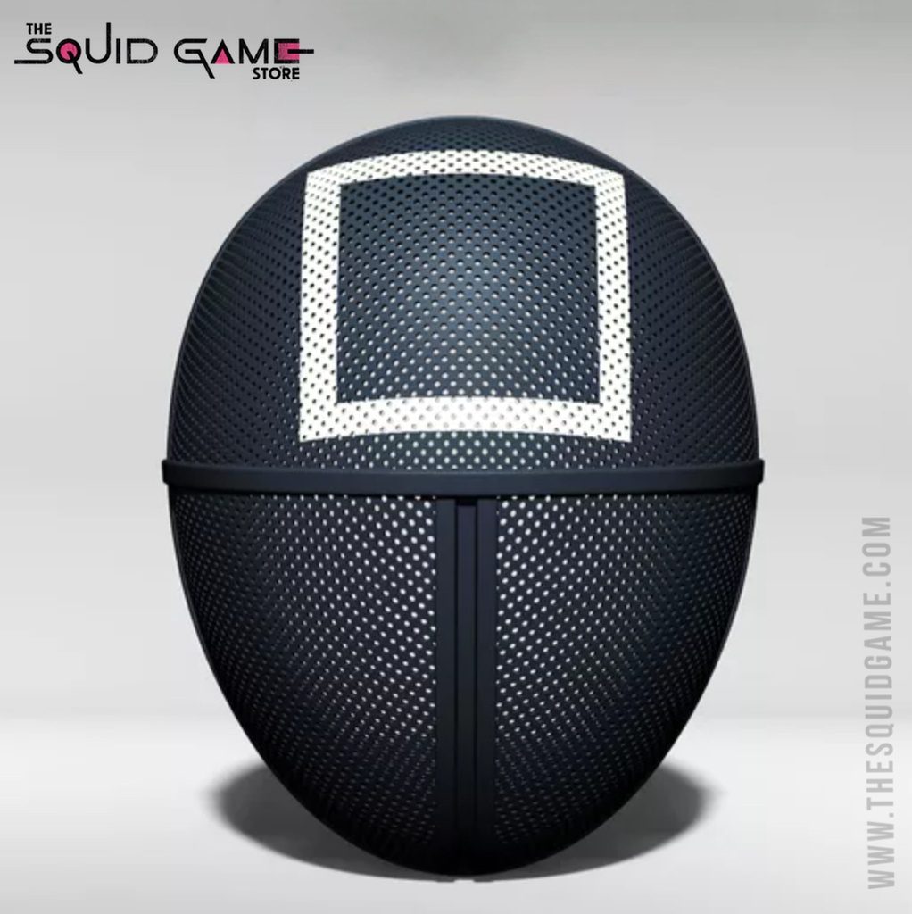 Squid Game Boss Mask -  Soldier Mask  - BLACK