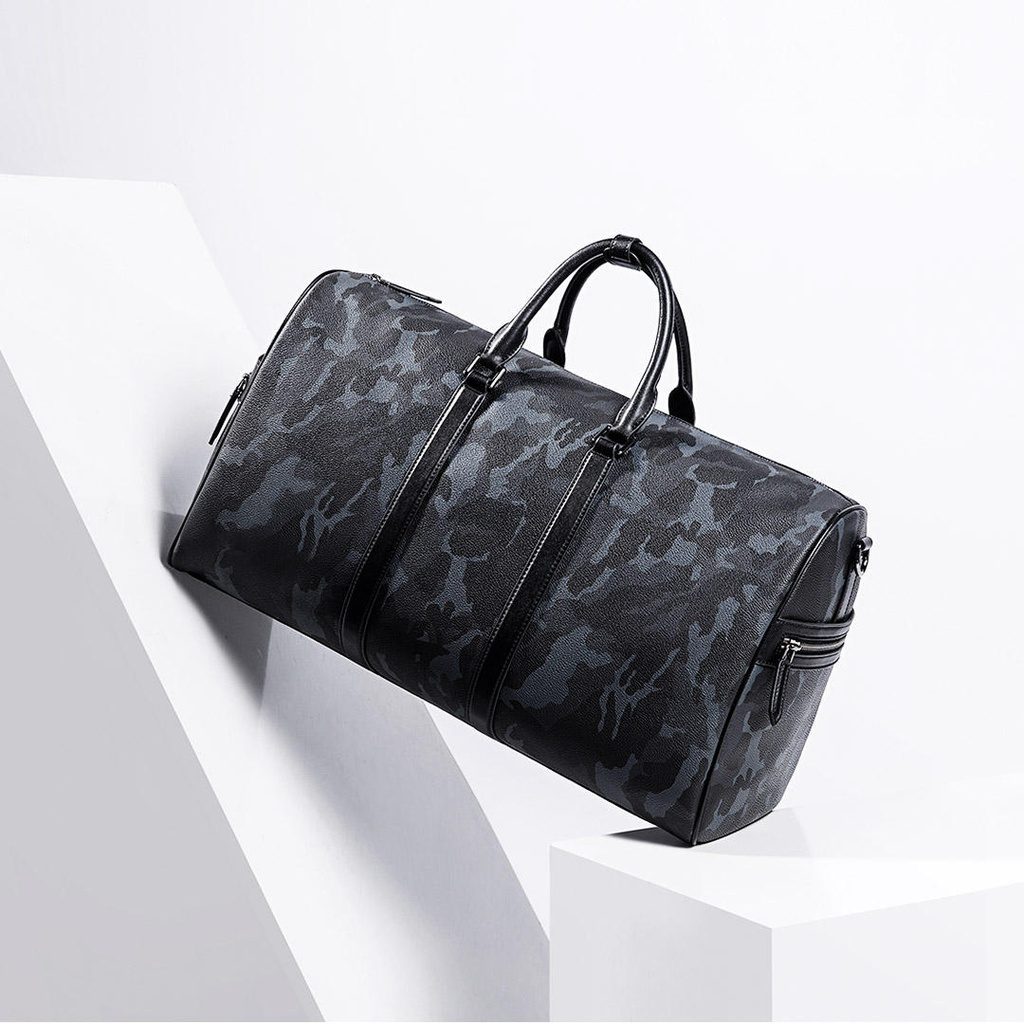 ETON WEAG 35L Outdoor Travel Leather Bag Camouflage Large Capacity Sports Gym Fitness Handbag Shoulder Bag from xiaomi youpin