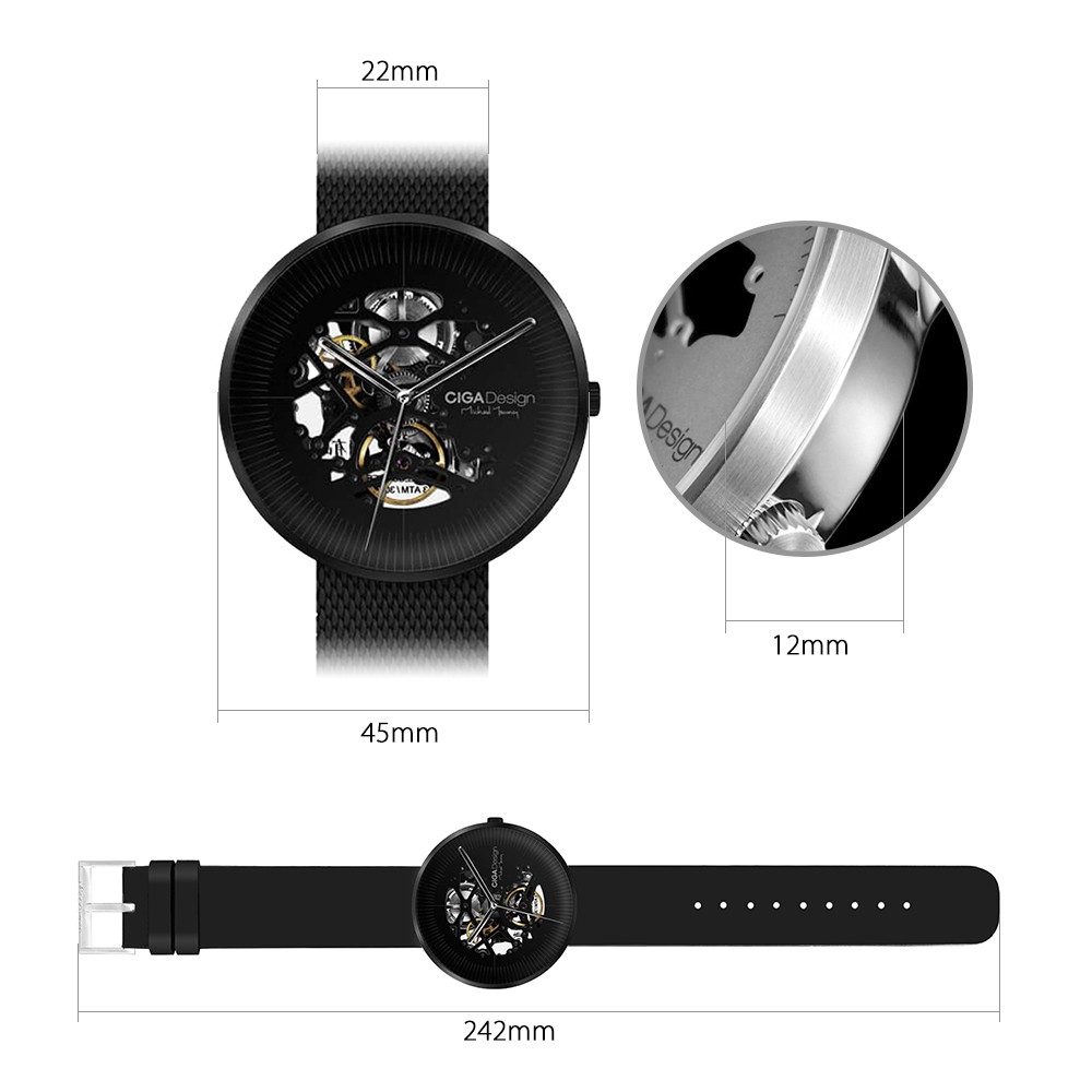 Xiaomi CIGA Design MY Series Men Automatic Mechanical Analog Watch M021