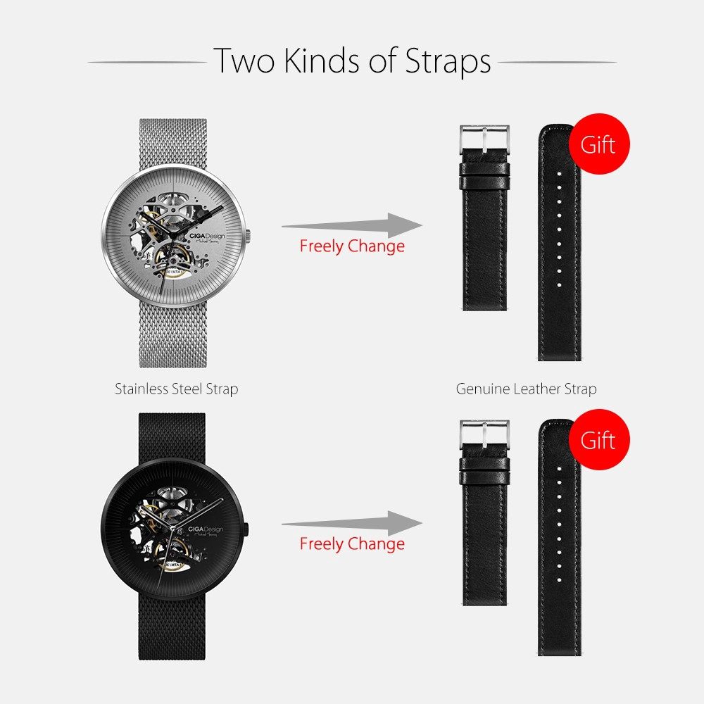 Xiaomi CIGA Design MY Series Men Automatic Mechanical Analog Watch M021