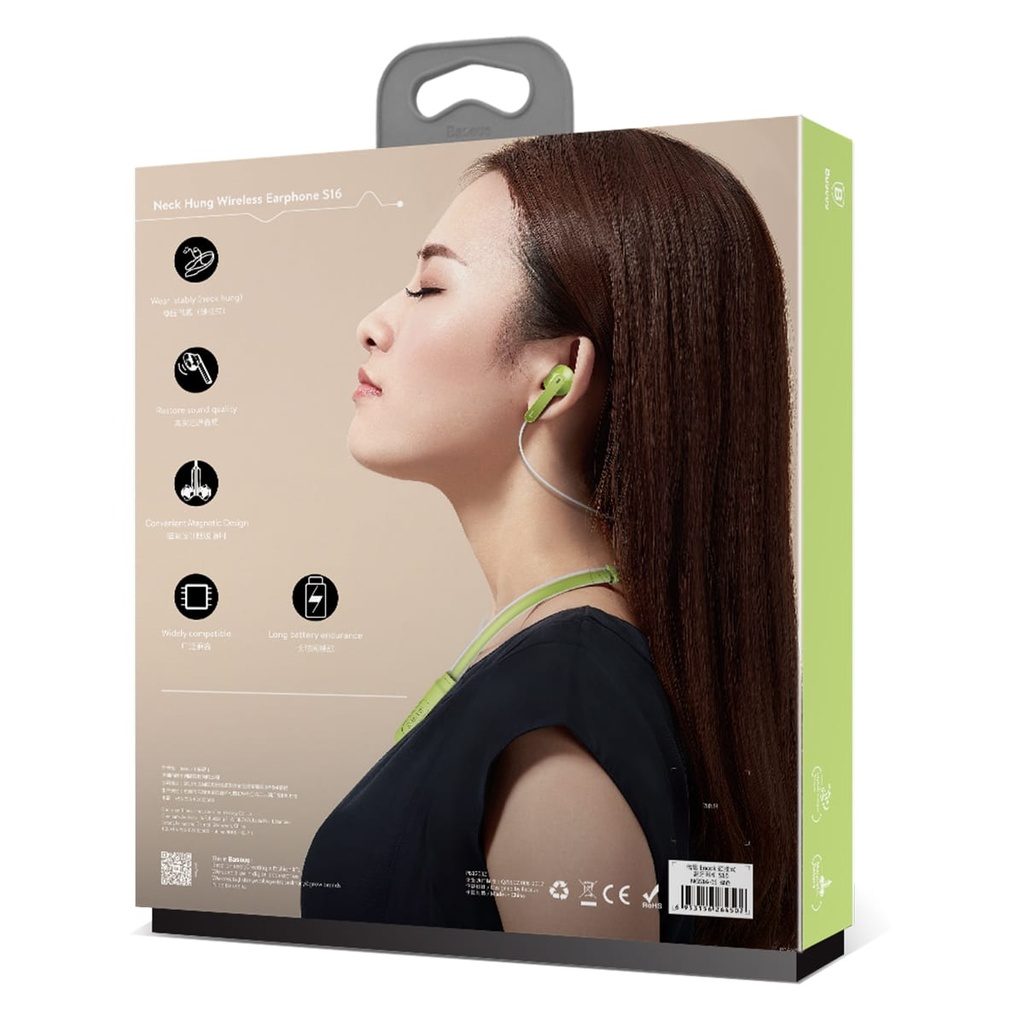 Baseus Encok Neck Hung Wireless Earphone S16