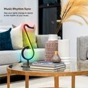 Porodo | PDBRTKDL | Brite Smart LED Desk Or Wall Lamp With Music Rhythm Sync function & Automated Timer  | BLACK |