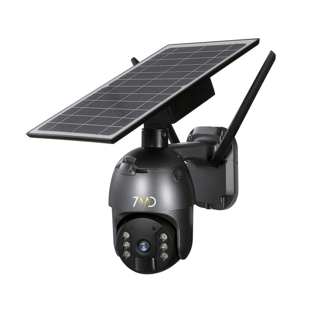 7MD CAMERA INTELLIGENT SOLAR ENERGY ALERT PTZ SECURITY CAMERA WITH NIGHT VISION & WATER-PROOF FUNCTION