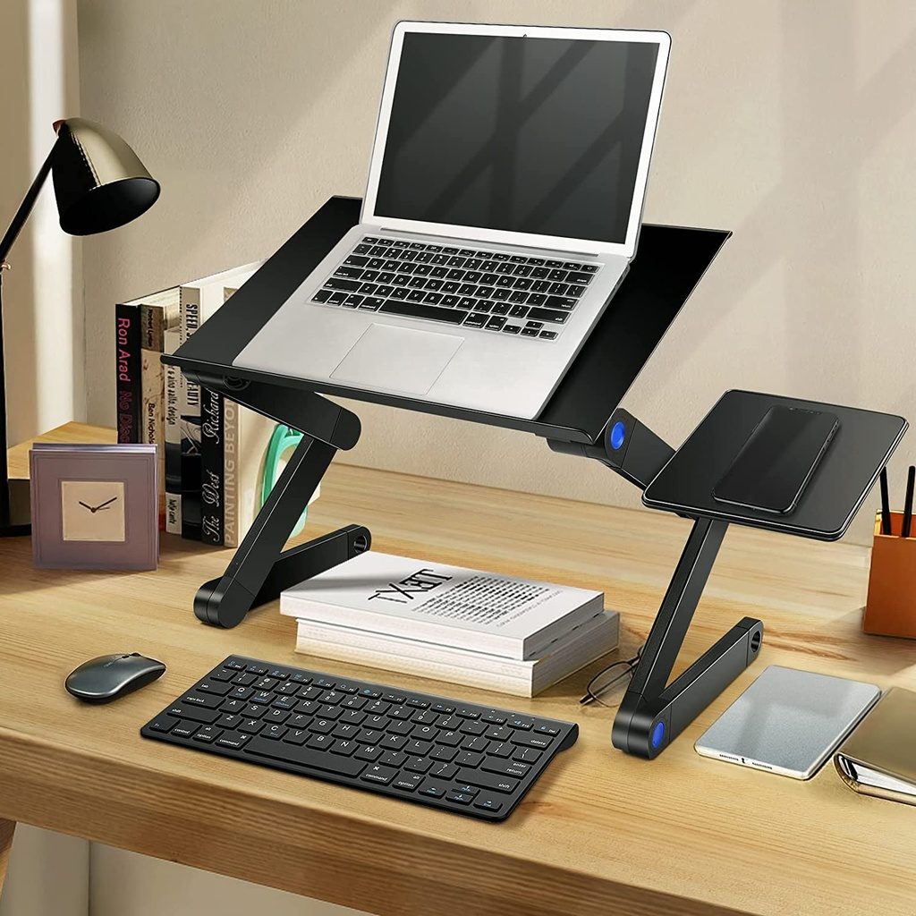 Portable Laptop Table T8  With 2 CPU Cooling Fans