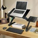 Portable Laptop Table T8  With 2 CPU Cooling Fans