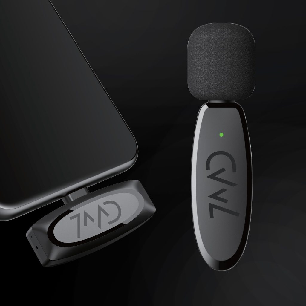 7MD Wireless Microphone - Smart Noise Cancellation, Sound & Picture Sync - Perfect for Interviews, Live Shows, Vlogs With | 24 Months Warranty |