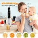 Clikon CK2667 (250 WATTS) Multi-Functional Hand Blender: Powerful Copper Motor, Stainless Steel Blades for Effortless Blending, Chopping and Whisking With |24 Months Warranty|
