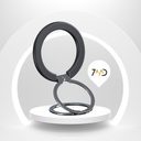 7MD MAGNETIC PHONE HOLDER | FULLY COMPATIBILITY | STRONG MAGNETIC ATTRACTION & ADAPTATION | 360° ROTATION | INTERFERNCE FREE | 2 YEARS WARRANTY | BLACK OR WHITE | 7MD-MH01 |