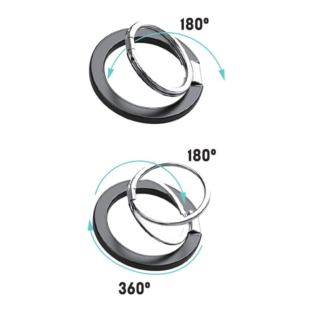 7MD MAGNETIC PHONE HOLDER | FULLY COMPATIBILITY | STRONG MAGNETIC ATTRACTION & ADAPTATION | 360° ROTATION | INTERFERNCE FREE | 2 YEARS WARRANTY | BLACK OR WHITE | 7MD-MH01 |