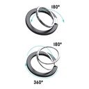 7MD MAGNETIC PHONE HOLDER | FULLY COMPATIBILITY | STRONG MAGNETIC ATTRACTION & ADAPTATION | 360° ROTATION | INTERFERNCE FREE | 2 YEARS WARRANTY | BLACK OR WHITE | 7MD-MH01 |