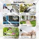 HOTO PORTABLE  MULTIFUNCATIONAL 20V CORDLESS HIGH PRESSURE WASHER | CLEAN YOU CAR / BIKE / PETS / WINDOWS | 4 SPEEDS | QWXCJ001 |