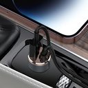 7MD Car Charger With Built-in 20W Lightning Cable & 18W USB Port For Simultaneous Quick Charging (7MD-Q03)