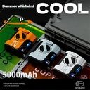 7MD Portable Mini Cooling Fan With 10000mAh Power Bank