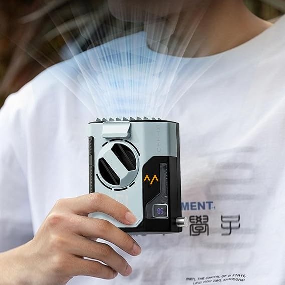 7MD Portable Mini Cooling Fan With 10000mAh Power Bank