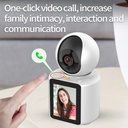 7MD Camera Video Calling Smart WiFi Camera | Two-Way Video Calling | Full HD Resolution | Wide Angle View | Human Detection | App Control | One-Button Call | PTZ Control |