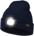 7MD Unisex Beanie Hat With Rechargeable LED Light