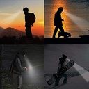 7MD Unisex Beanie Hat With Rechargeable LED Light