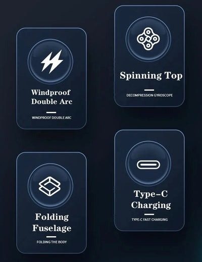 7MD Electric Lighter, Rechargeable & Portable Electric Lighter