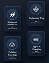 7MD Electric Lighter, Rechargeable & Portable Electric Lighter