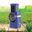 7MD Electric Food Slicer Multifunctional Vegetable Cutter Potato Slicer Rotary Cheese Graters Chopper Shredders | MDQ1B | - Blue