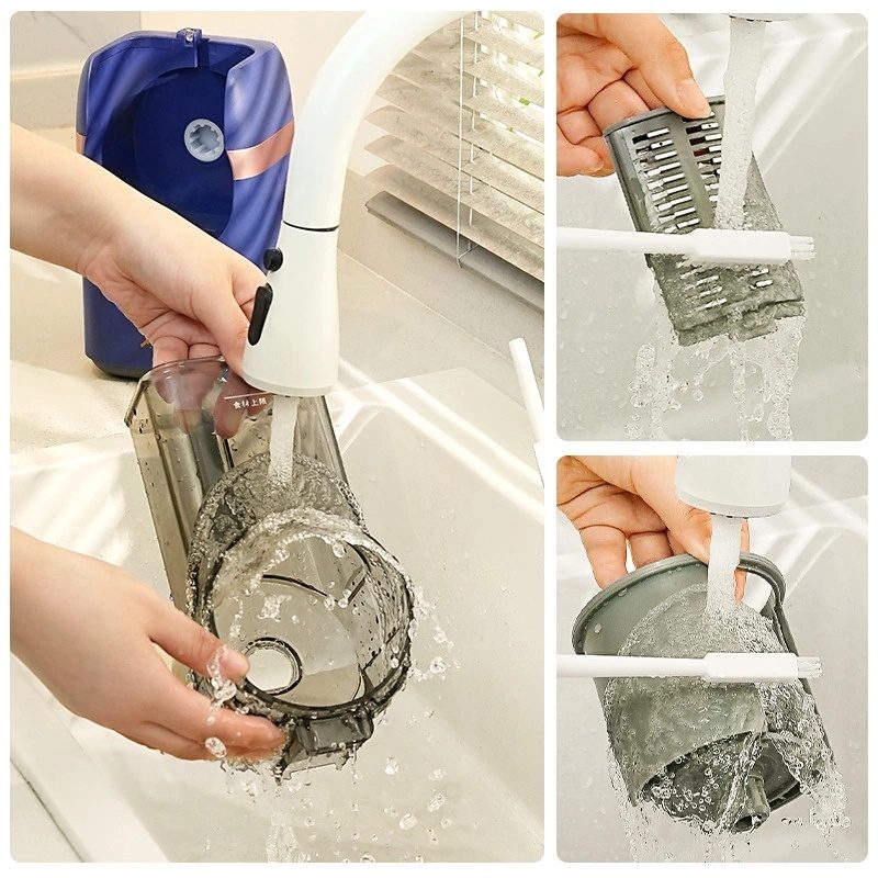 7MD Electric Food Slicer Multifunctional Vegetable Cutter Potato Slicer Rotary Cheese Graters Chopper Shredders | MDQ1B | - Blue