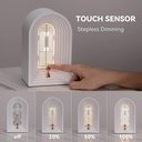 7MD Creative Bedside Lamp, Warm LED Light, Bluetooth Speaker, Touch Sensor Diming Light, Valentine Birthday Gifts | LJC-167 |