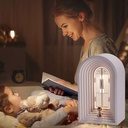 7MD Creative Bedside Lamp, Warm LED Light, Bluetooth Speaker, Touch Sensor Diming Light, Valentine Birthday Gifts | LJC-167 |