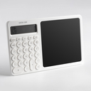 Green Lion CalcWrite Pro Calculator-Writing Pad Combo - White | GNCALCWPADWH |