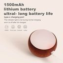 7MD Smart Indoor LED Light Wooden With Voice Control & 3 Brightness Levels, Intelligence Voice Activated, Night Dimmable Touch Control Table Lights, Table Lamp | 7MD2422 |