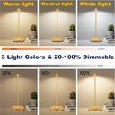 7MD Table Lamp Rechargeable Unique Bedside LED Light With 3 Brightness Level Table Light Model: 7MD2404