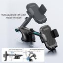 7MD Car Universal Windshield Phone Holder With 360 Degree Adjustable Viewing Angle