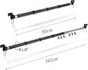 Non-Slip High Quality Rubber Grip 85 CM Extandable Clothesline Pole
