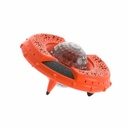 Porodo Soundtec Disco LED light Floating IP67 Water Resistant Bluetooth Speaker with 24000 mAh Battery Capacity & 19V/1.5A DC Input |PD-STDISCO-OG|