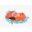 Porodo Soundtec Disco LED light Floating IP67 Water Resistant Bluetooth Speaker with 24000 mAh Battery Capacity & 19V/1.5A DC Input |PD-STDISCO-OG|