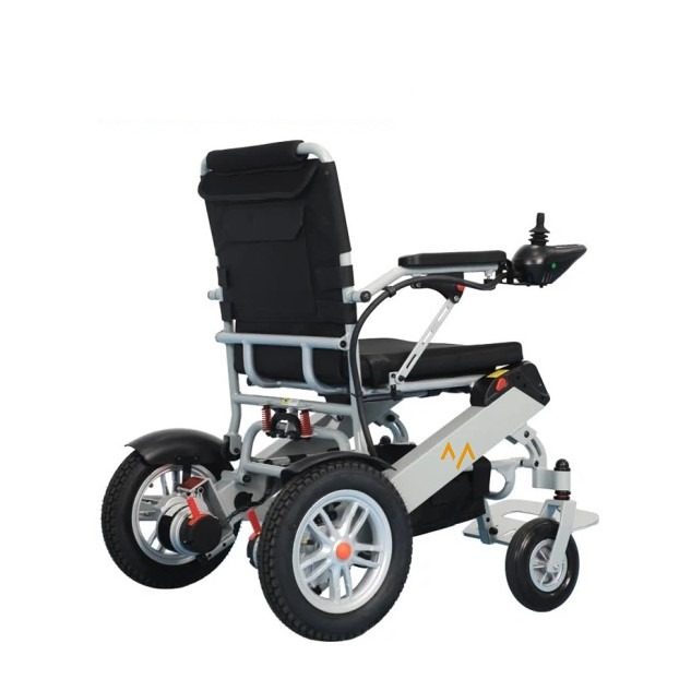 7MD Portable Foldable Electric Wheelchair Smooth Ride for Disabled & Elderly Travel