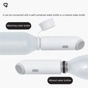 7MD Mini Cleaner Electric Portable Bidet | 2 Flushing Modes | Type-C Charging | Lightweight | 65 x 30 seconds use time | 400mAh Battery | Waterproof | Pink & Silver | 12 Months Warranty |