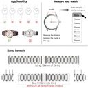 Stainless Steel Watch Belt , Stainless Steel Watch Band Strap