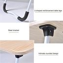 CHARMDI Foldable Laptop Table, Portable Laptop Bed Tray Tablet Slots