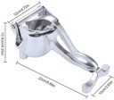 Juice Squeezer Stainless Steel Orange Juicer Fruit Juice Reamers Fast Handle Press Multifunctional Tool