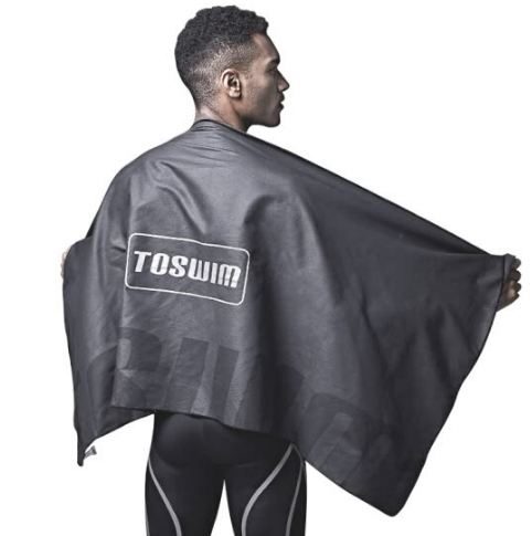 Xiaomi TOSWIM Tuosheng Black Silver S-1 Quick Dry Bath Towel TS61500197