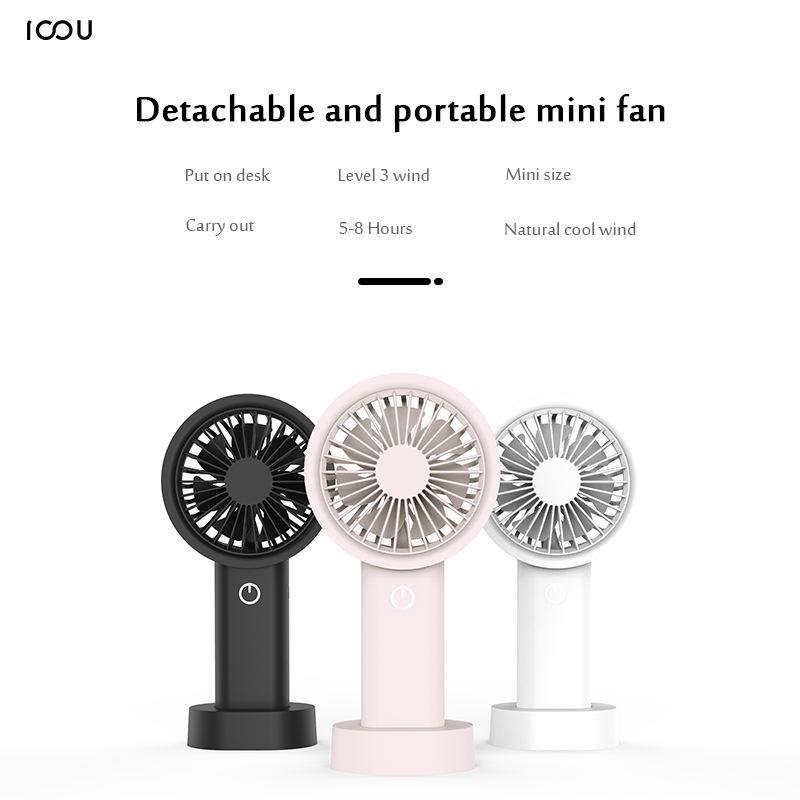 Xiaomi ICOU Smart Power bank Fan J30 4000mAh Multi Function Portable Fan Handheld Fan