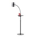 Aluminum Height Adjustable Universal Tablet Floor Stand - 110946
