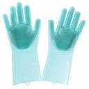 1Pair Magic Silicone Rubbe Dish Washing Gloves Eco Friendly ...