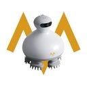 7MD Portable Head Care Massager Pro With 4 Speed Levels & Rechargeable Battery 1200 mAh Model:7MD2414