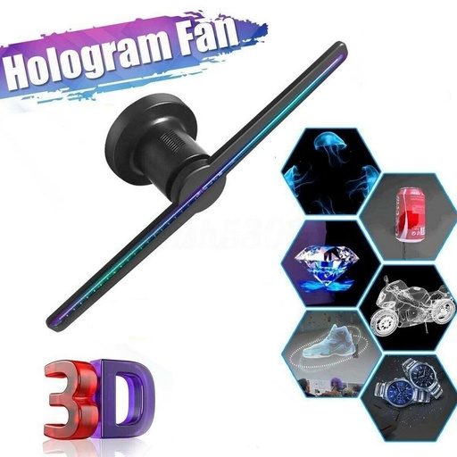 [1843] HOLOGRAPHIC ADVERTISING MACHINE adverting light Portable LED 3D Holographic Advertising Display  (RGB0805LED)
